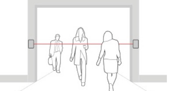 beam traffic counter graphic