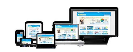 retail traffic analytics displayed on screen
